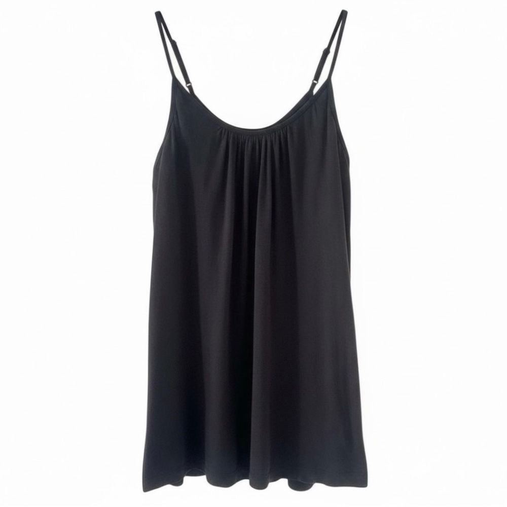 Express Black Scoop Neck Built in Shelf Bra Cami Size Small